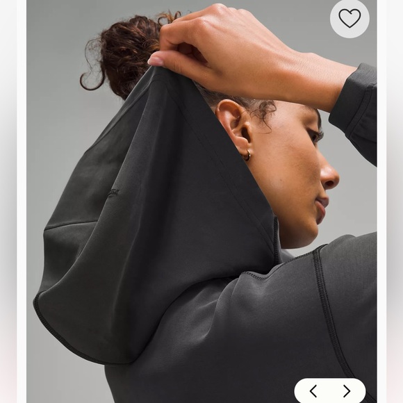 NWT!🍋🍋Lululemon Softstreme Full-Zip Hoodie🍋🍋. Size 8. Color Black. - Picture 4 of 13